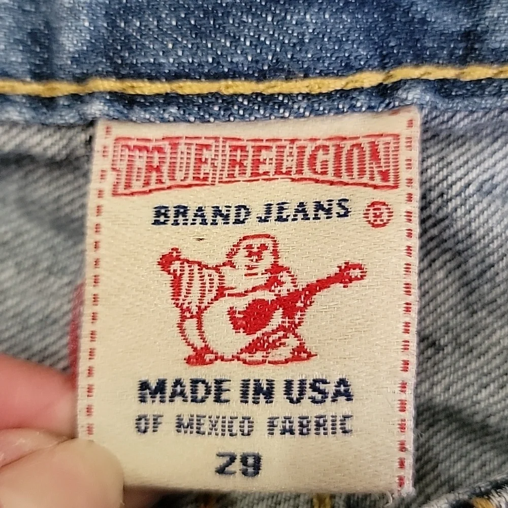 Vintage True Religion Straight Jeans sz29 BinC